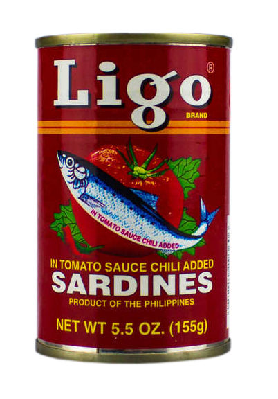 Ligo Sardines in Tomato with chili 155g