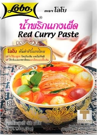 Lobo Red Curry Paste 50g