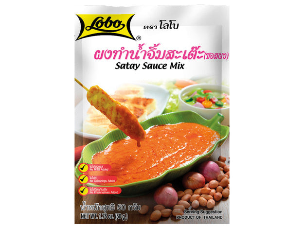 Lobo Satay SAUCE mix 50g
