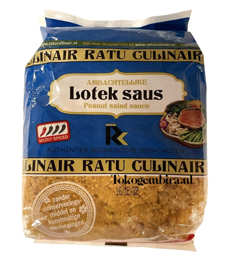 Lotek Peanut Sauce 400g Ratu Culinary