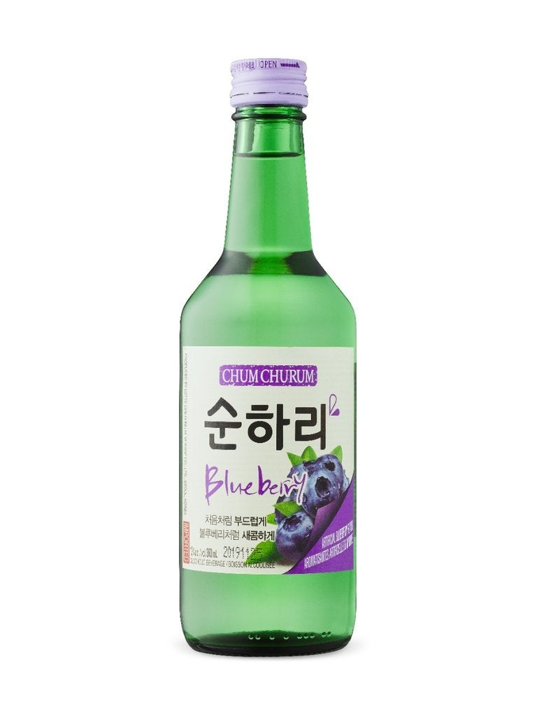 chum churum BlueBerry soju 12% - 360ml soonhari
