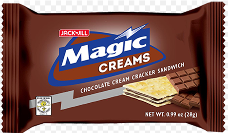 magic creams chocolate Jack & Jill 280g (10x28g)