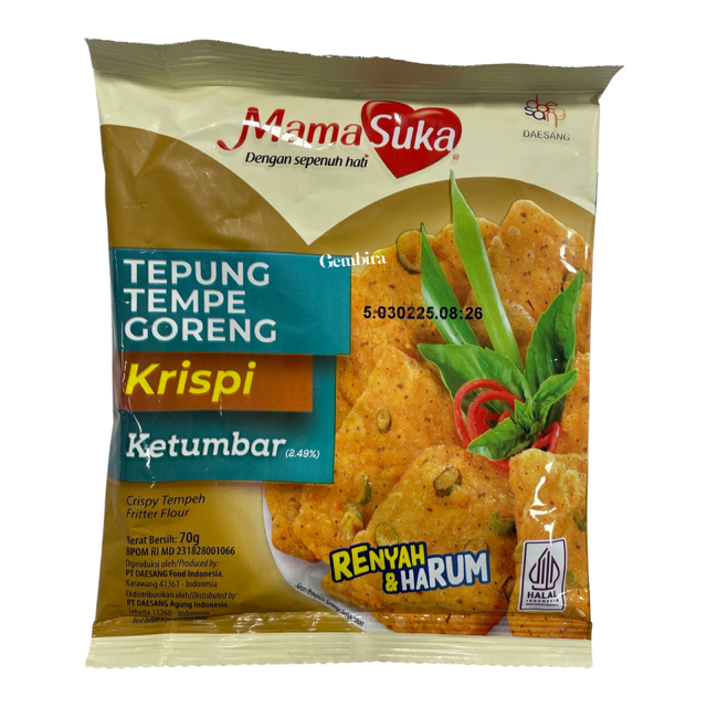 mamasuka tepung tempe goreng ketumbar 70g