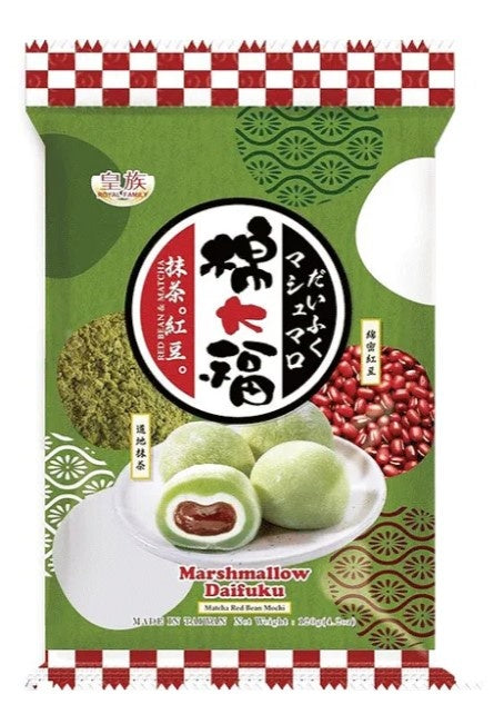 marshmallow daifuku mochi matcha red bean 120g Royal Family