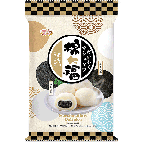 marshmallow daifuku sesame mochi 120g royal family