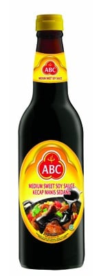 Medium Sweet Soy Sauce 620ml ABC