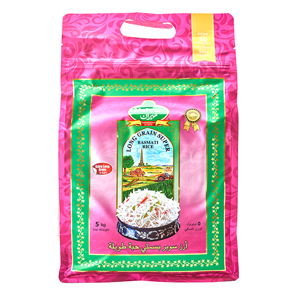mehran Basmati extra long grain 5 kg