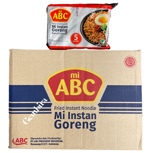 Mi Instant Goreng 40 packs (x70g)1 box mi ABC