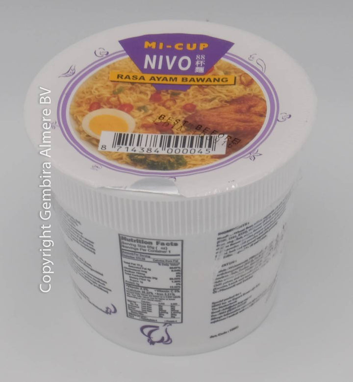 Nivo Mi-Cup Onion Chicken Flavour Noodles
