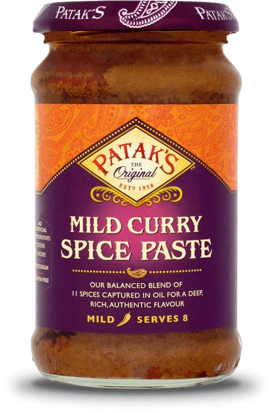 Mild Curry paste 283g of Patak's