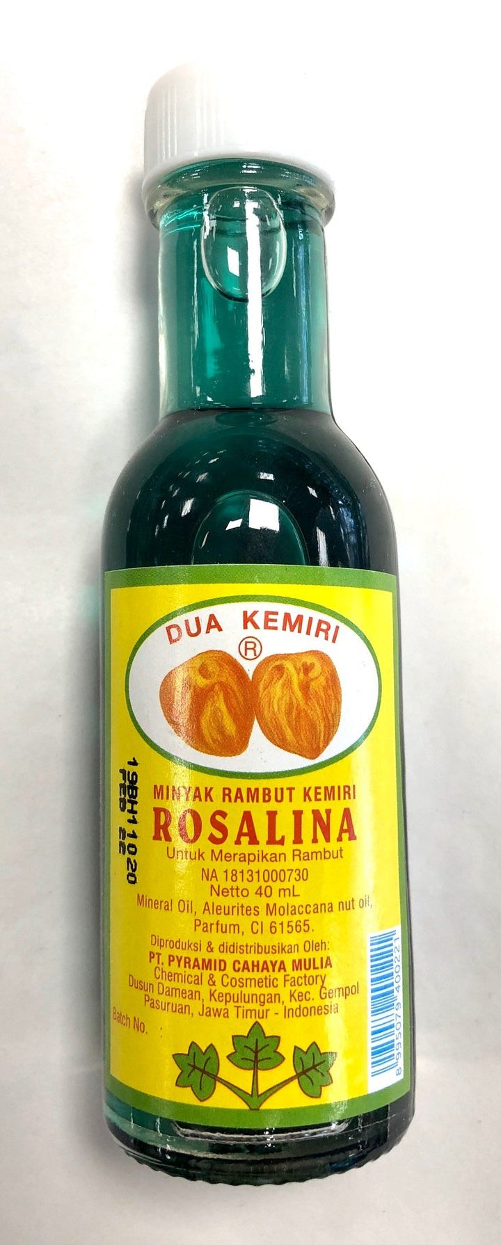 Minyak Rambut Kemiri Rosalina 40ml
