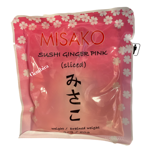 Misako Sushi Ginger Pink Sliced 90g