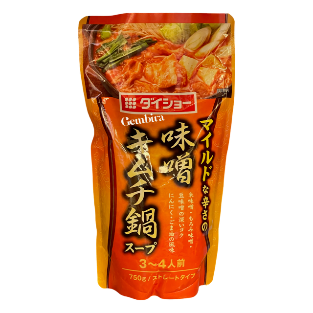 Miso Kimchi Hot Pot Soup Base Daisho 750g