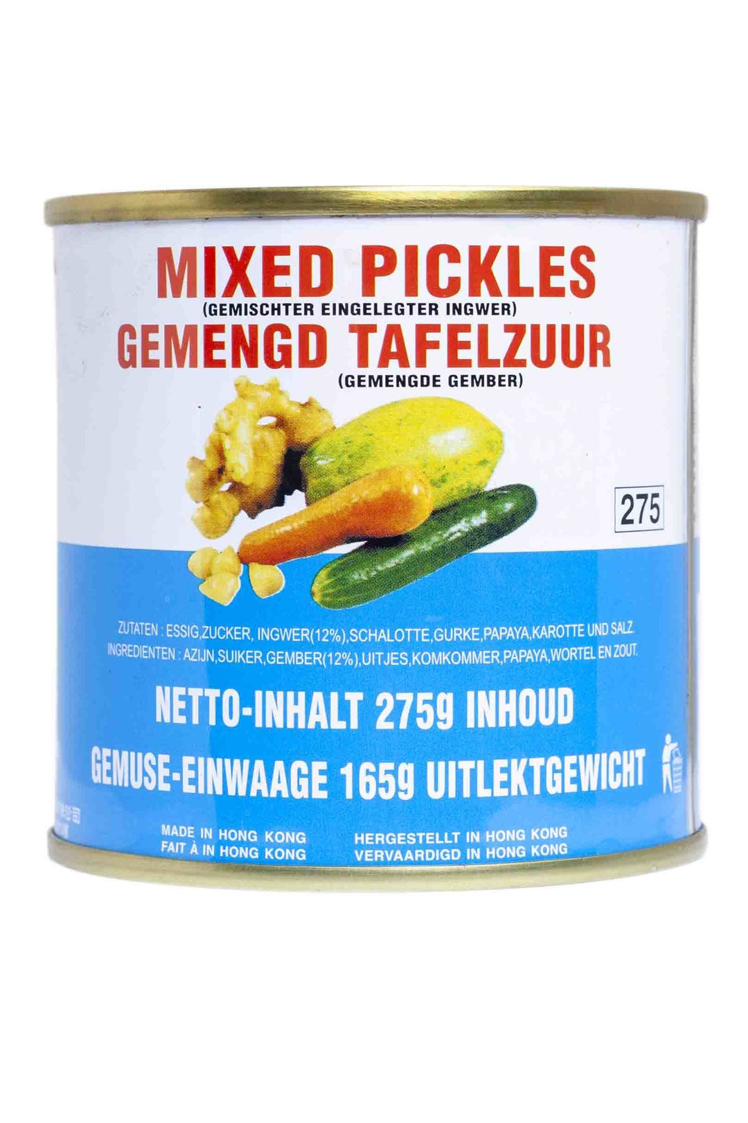 Mixed Pickles 275gr Mee Chun - Can