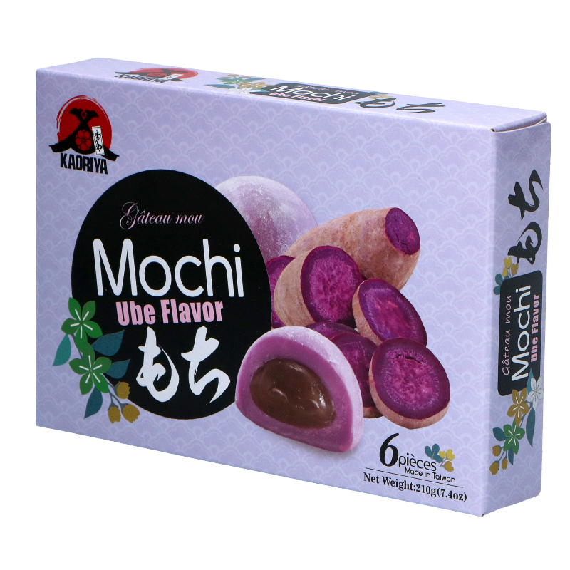 Mochi Ube 6 pcs - 210g Kaoriya