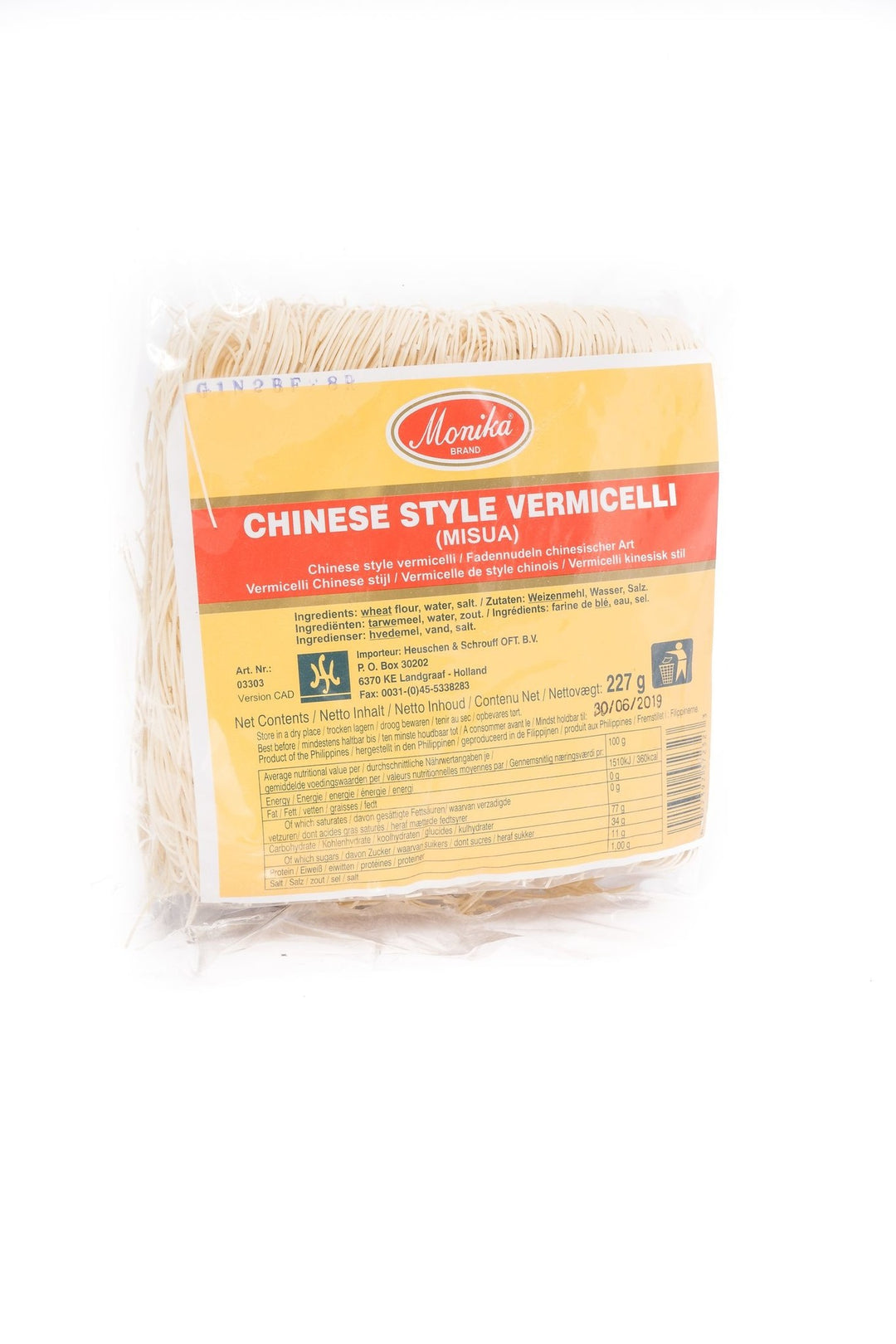 monika misua 227g - chinese style vermicelli