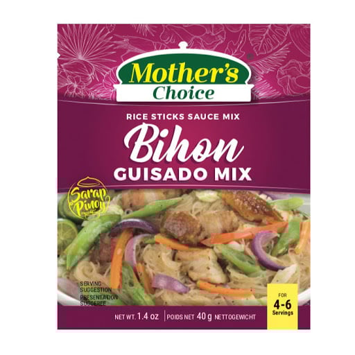 mother's choice Bihon Guisado rice sticks sauce mix