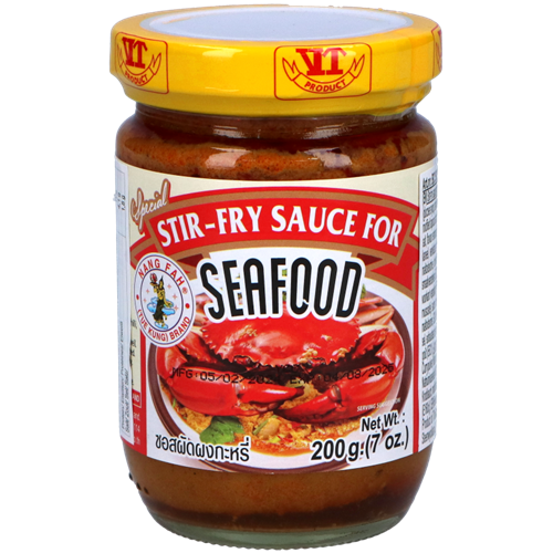 Nang Fah Stir Fry Sauce SEAFOOD 200g Yellow Crab Curry