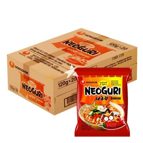 Neoguri Ramyun Seafood Spicy 20x120g Nongshim