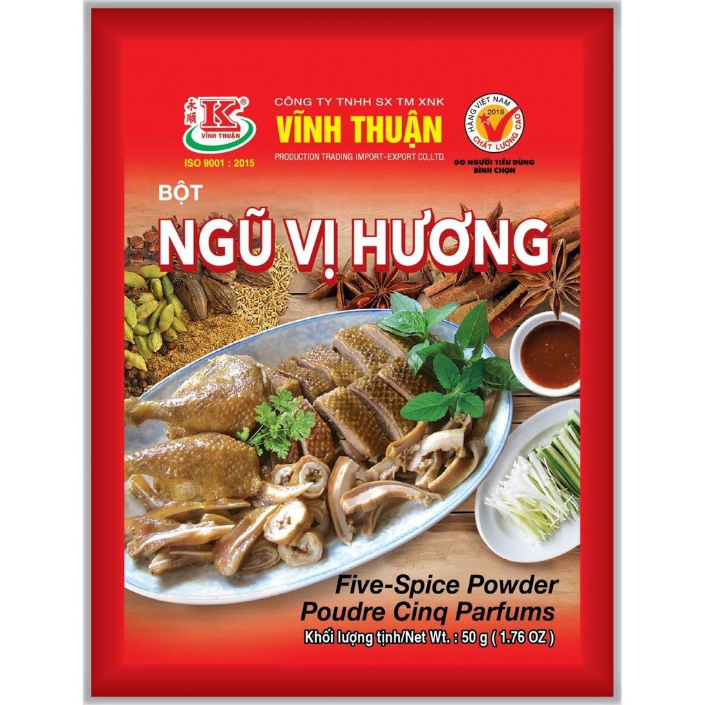 Ngu Vi Huong Five-Spice Powder Vinh Thuan 50g