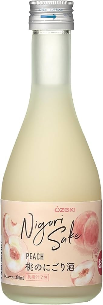 Nigori Sake Peach 300ml Ozeki - Alc 7%