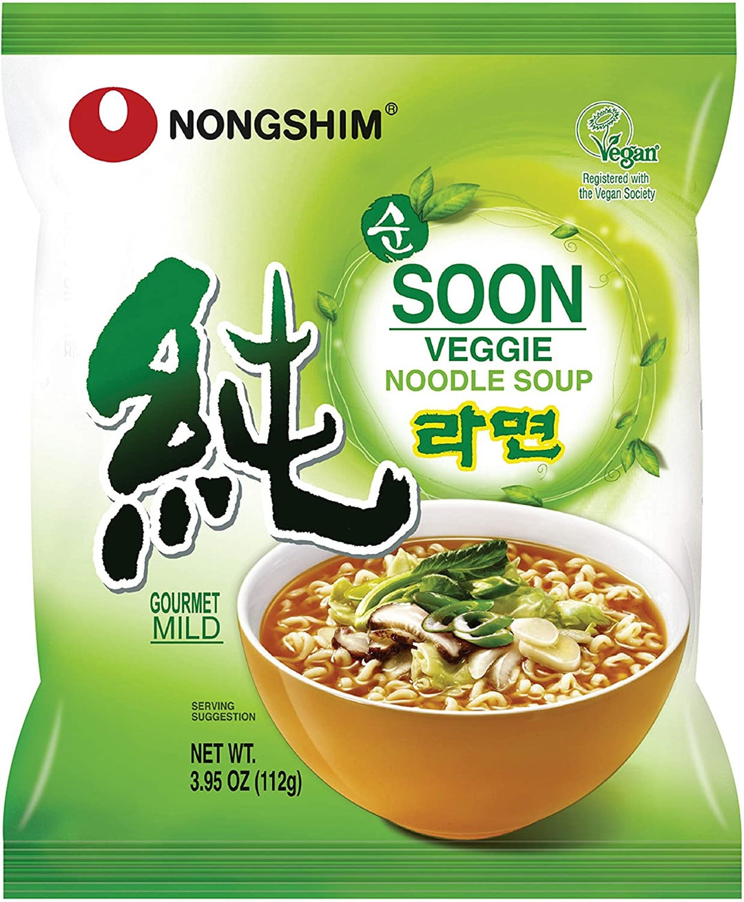 Nongshim Soon Veggie Noodle Soup 112gr