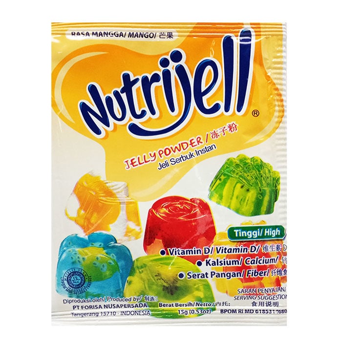 nutrijell jelly powder mango 15g