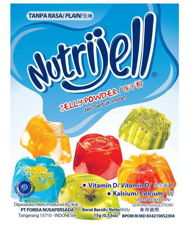 nutrijell jelly powder plain 15gr