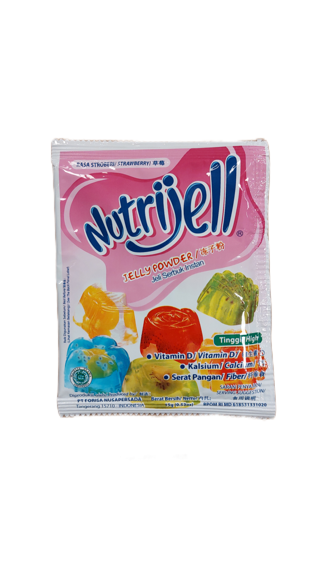 Nutrijell Strawberry 15g