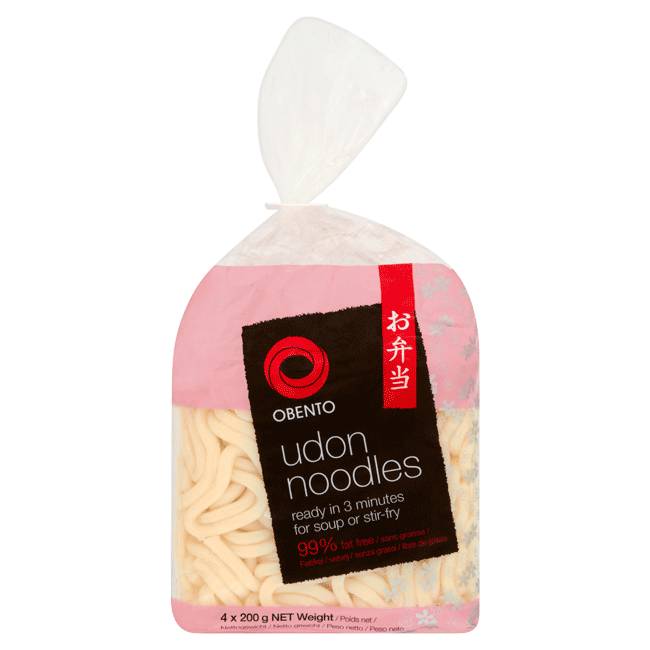 Obento Udon Noodles 4x200gr