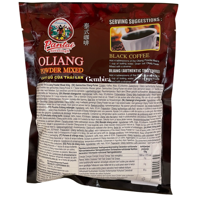Oliang Powder mixed Coffee 454g Pantai