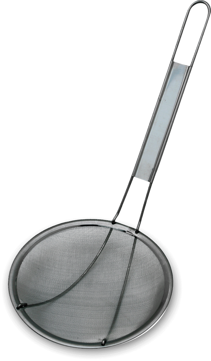 Oil Strainer - grease pan stainless steel dia 15cm - 6088151