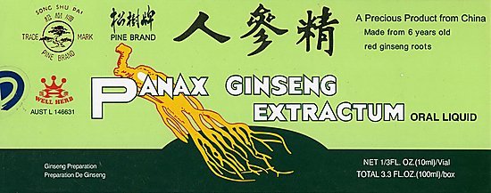 Panax Ginseng Extractum Pine Brand 10x10ml