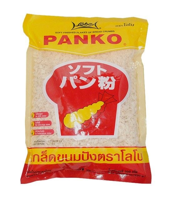 Lobo Panko breadcrumbs 200g yellow red pack