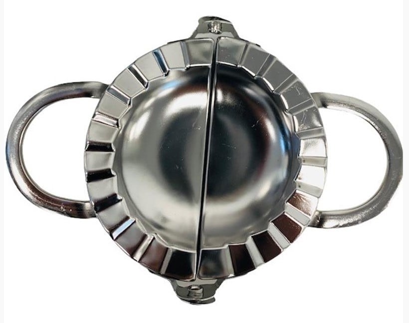 Pastry Dough Press mold stainless steel - S - 7.5 cm x 3.6 cm