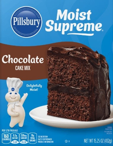 Pillsbury Chocolate Cake Mix 15.25 oz - 432g