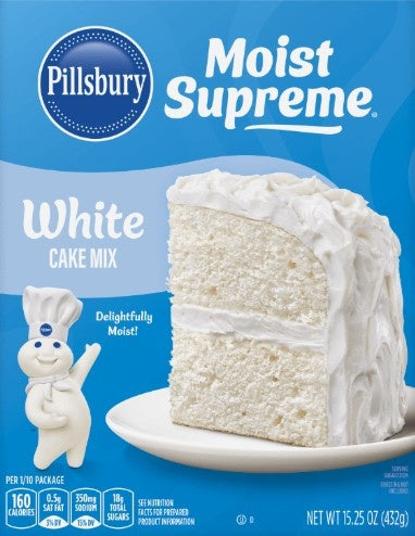 Pillsbury White Cake Mix 15.25 oz - 432g