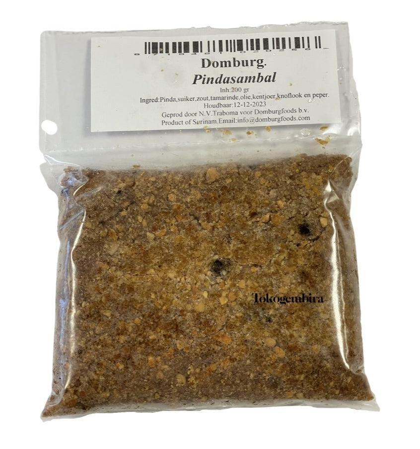 Peanut sambal 200gr - Domburg