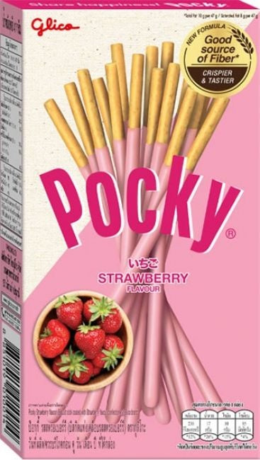 Pocky Strawberry Cream 47gr Glico