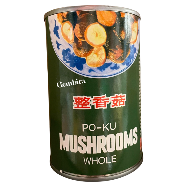 poku mushrooms whole 284g ting ling