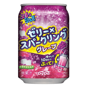 Purusshu Jelly X sparkling Grape 280ml DyDo