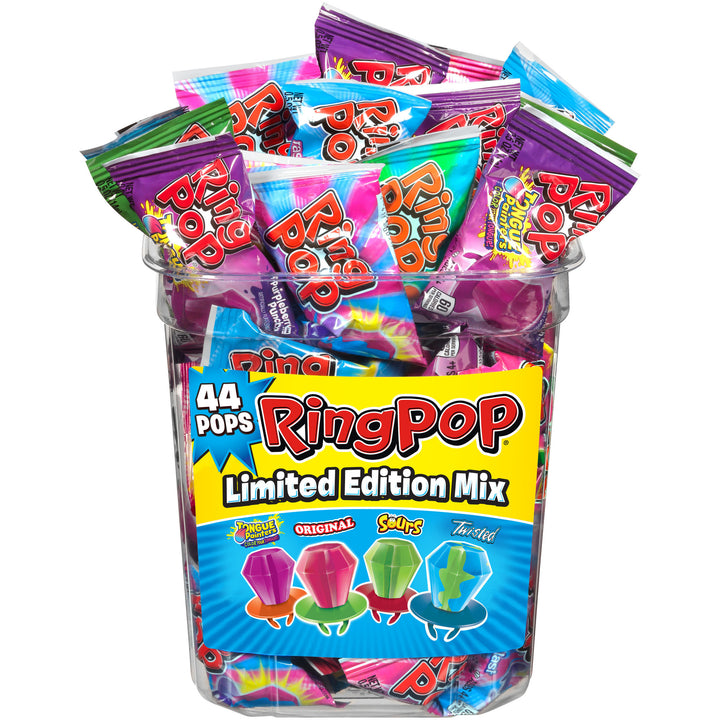 RingPop Candy Jar 44 pcs. - 22oz (616g)