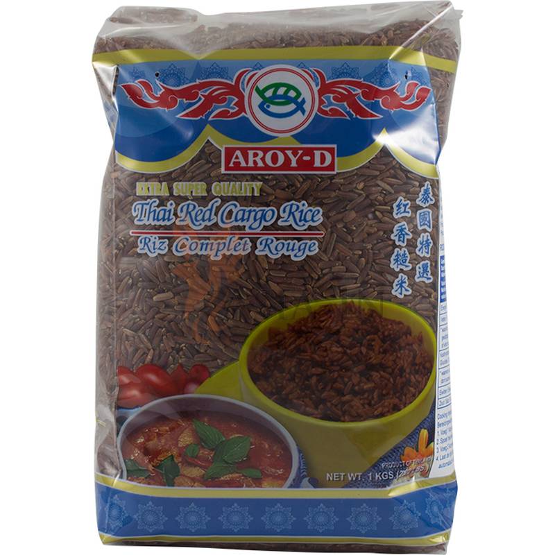 Aroy-D Red Cargo Rice 1kg