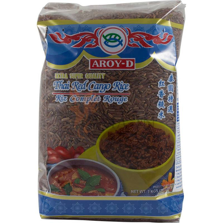 Aroy-D Red Cargo Rice 1kg