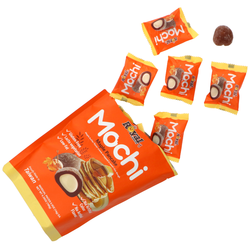 Royal Family Mochi Maple Pancake 120g 4.2 oz - 8 pieces