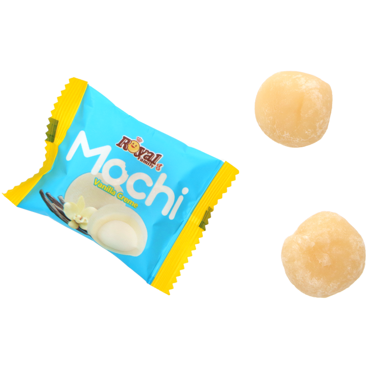 Royal Family Mochi Vanilla Creme 120g - 4.2 oz - 8 pieces