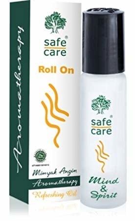 Safecare Roll On Minyak Angin Aromatherapy Oil - 10 Ml