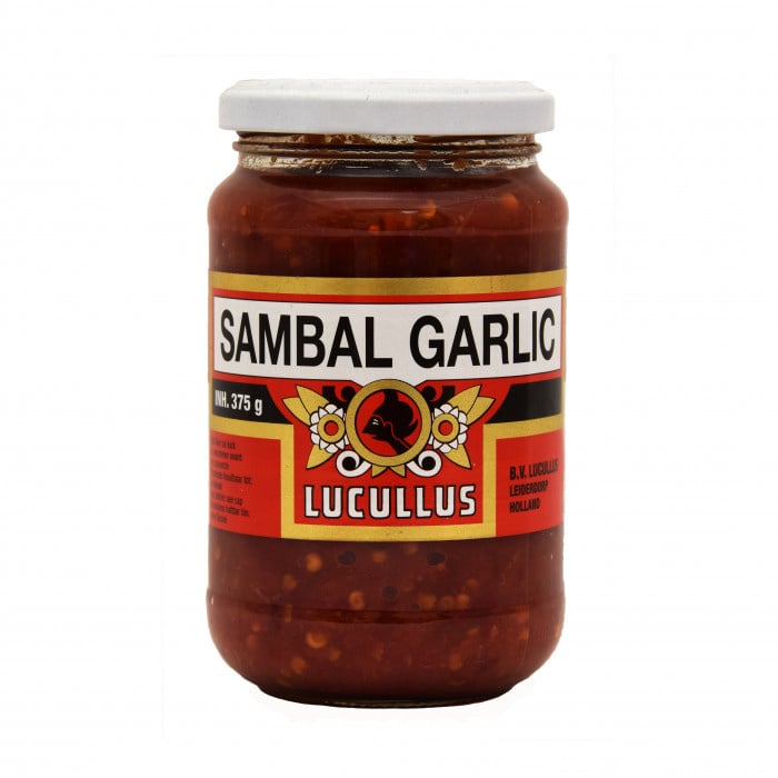 sambal garlic 375g lucullus