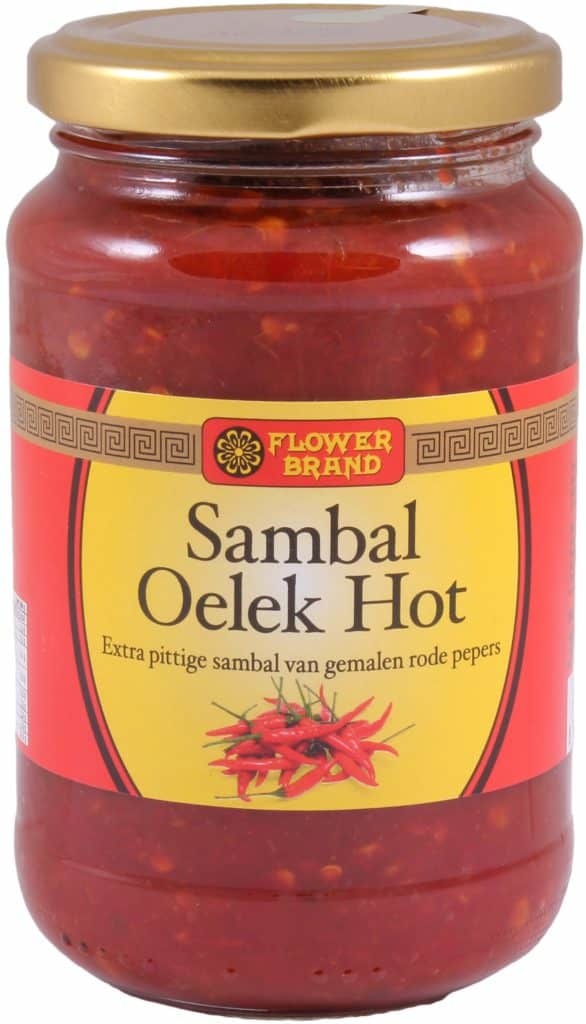 Sambal Oelek Hot 375g Flower fire
