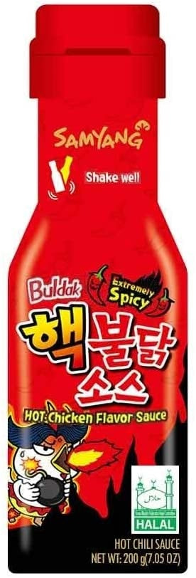 OUTLET: samyang buldak extremely spicy sauce 200gr Best before 23-7-2025